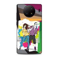 Lopard Xiaomi Redmi Note 9 5g Uyumlu Kılıf Sokak Modası (80) Silicone Case