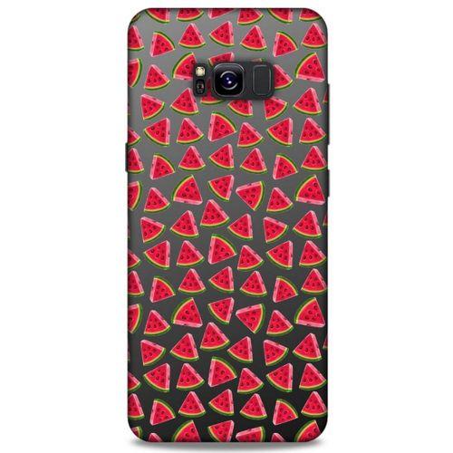 Frutix Karpuz 03 Samsung Galaxy S8 Plus Kılıf Desenli Silikon
