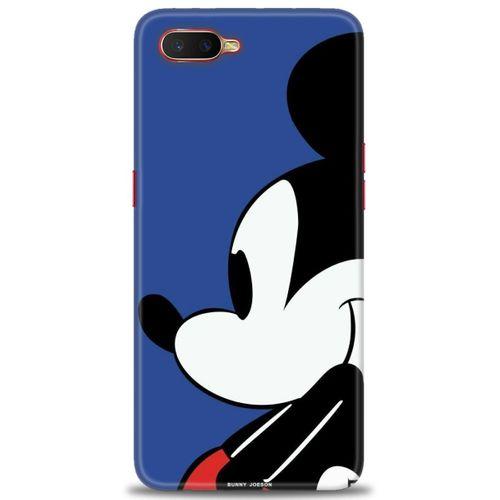 Oppo RX17 Neo Kılıf HD Baskılı Kılıf - Micky Mouse + Tam Ekran Koruyucu