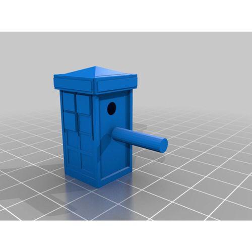 TARDIS Kuş Evi (Bu ürün Sadece Plastik parçadır - Almadan Önce Soru Sorabilirsiniz)
