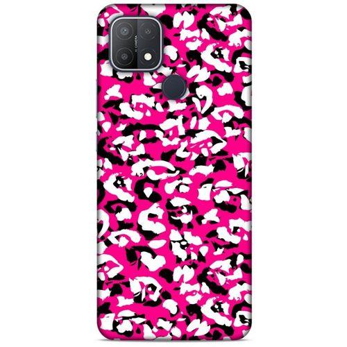 Oppo A15s Uyumlu Kılıf Pembe Delisi (31) TPU Kılıf Kamuflaj