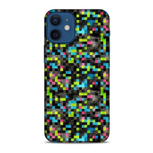 Geometrix 01 Apple iPhone 12 Mini Kılıf Silikon Kapak