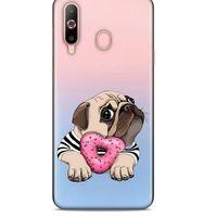 Zoologix (3) Samsung Galaxy M31 Şeffaf Kılıf Silikon Desenli
