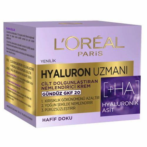 L'Oreal Paris Hyaluron Uzmanı Cilt Dolgunlaştıran Nemlendirici Gece Kremi 50 ML
