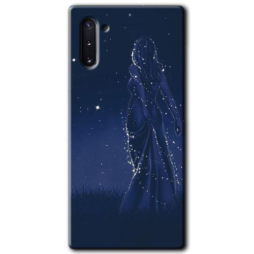 Galaxy Note 10 Kılıf HD Desen Baskılı Arka Kapak - Gecenin Kraliçesi