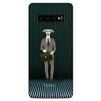 Samsung Galaxy S10 Plus Kılıf FunnyMaX (36) Glitter Kılıf Koyu Yeşil