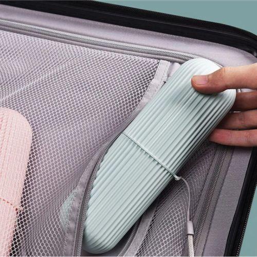 Seyahat Tipi Diş Macunu ve Fırçası Kabı 4 Renk