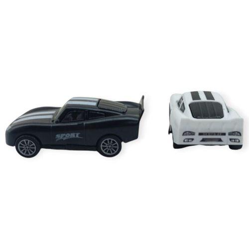Çek Bırak Nascar Arabası 10.5 Cm - BP-035-SİYAH/BEYAZ