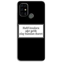 Casper Via F20 Kılıf HD Yazı Baskılı Silikon Arka Kapak - Yazı 2