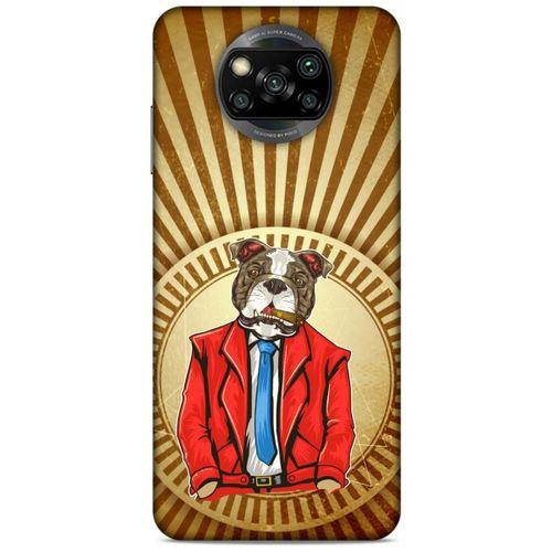 Xiaomi Redmi Poco X3 Kılıf Köpek Kıyafetleri (7) Telefon Kılıfı Pitbull Terrier Ceket