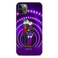 Apple Iphone 11 Pro Max Kılıf FunnyMaX (33) Hybrid Kılıf Mor Tavşan