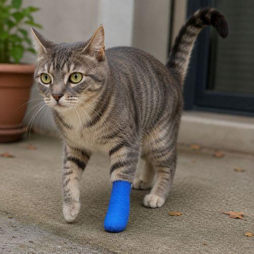 Kedi ve Köpek Pati Bandajı - Su Geçirmez - Kendinden Yapışkanlı - 6 Renk