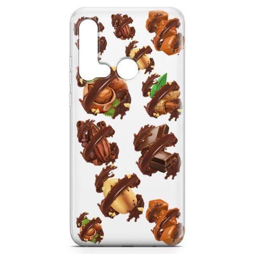 Huawei P20 Lite 2019 Kılıf Nutella Park Arka Kapak Koruma Desenli Full Koruyucu