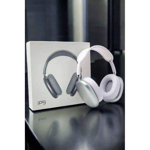 P9 Air Max Kablosuz 5.0 Mikrofonlu Bluetooth Kulaklık Beyaz Yüksek Ses Kaliteli