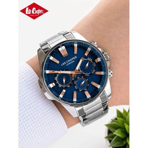 Lee Cooper İç Kadran Fonksiyonları Aktif Bileklik Hediyeli 2 Yıl Garantili Erkek Kol Saati E8253.300