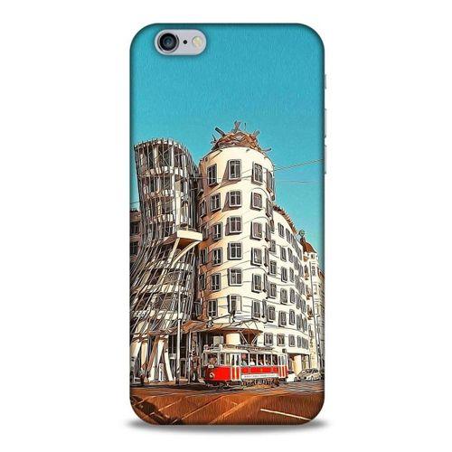 Apple Iphone 6 Kılıf Dünya Mimarisi (35) Fit Design Kılıf The Dancing House Çekya