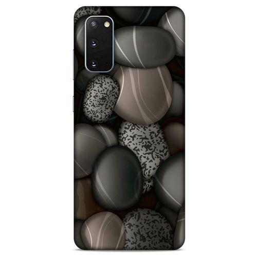 Samsung Galaxy S20 Kılıf Baskılı Özel Seri Taşlı (8) Baskılı Kılıf