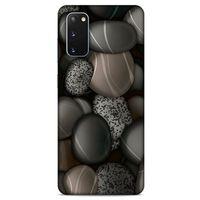 Samsung Galaxy S20 Kılıf Baskılı Özel Seri Taşlı (8) Baskılı Kılıf