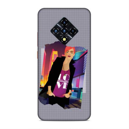 Lopard İnfinix Zero 8 Uyumlu Kılıf Sokak Modası (52) Kabı