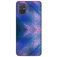 Samsung Galaxy A71 Kılıf Baskılı Özel Seri Taşlı (20) Koruyucu Kılıf