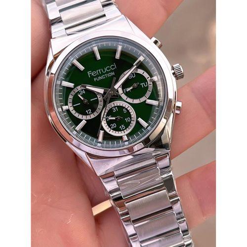 Ferrucci 2 Yıl Garantili Çelik Kordon İç Kadran Özellikleri Aktif 3 Atm Erkek Kol Saati EF.03517.4