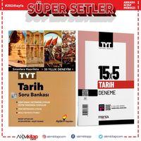 Aydın TYT Tarih Soru Bankası ve Marka Deneme Seti 2 Kitap