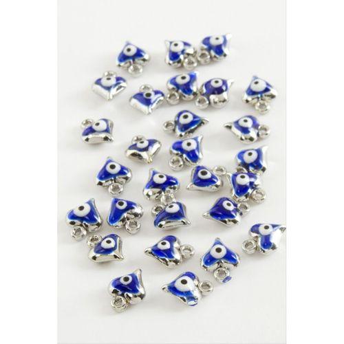 Kalp Tek Kulplu Mineli Bileklik ve Kolye Ucu Aparatı 1 Adet