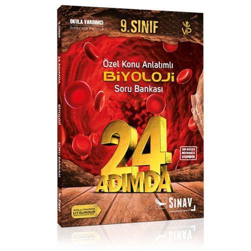 9.Sınıf Biyoloji 24 Adımda Özel Konu Anlatımlı Soru Bankası Sınav Yayınları