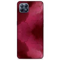 Mermer Desenli (7) Tema Telefon Kılıfı Bordo Huawei P40 Lite Kılıf