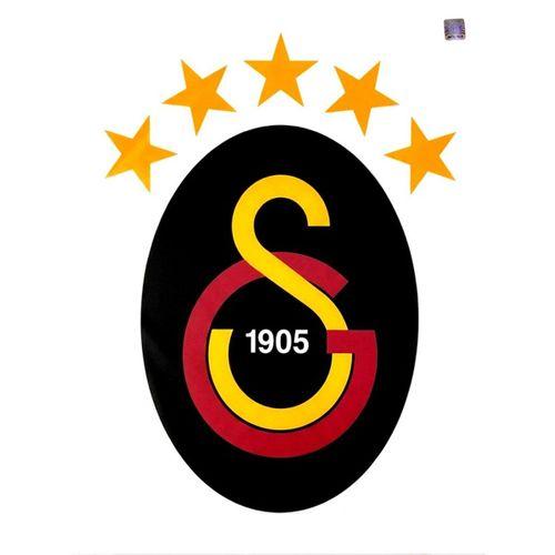 Galatasaray Siyah Arma Büyük Sticker 40X50Cm Orijinal Lisanslı Ürün