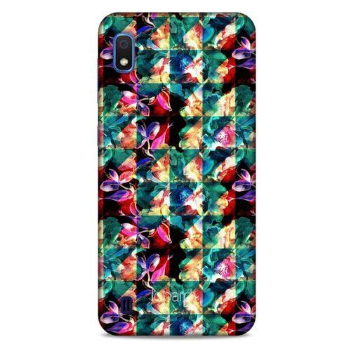 Samsung Galaxy A10 Kılıf Kelebek Etkisi (17) Tasarım Kılıf Turkuaz Yeşil