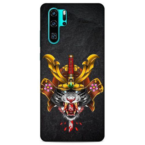Lopard Huawei P30 Pro Uyumlu Kılıf Tattoo's (37) Silicone Cover Siyah