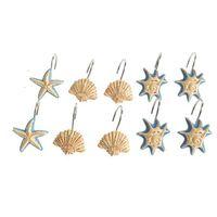 Duş Perdesi Takma Halkası 10 Adet İstiridye