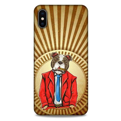 Apple iPhone XS Max Kılıf Köpek Kıyafetleri (7) Telefon Kılıfı Pitbull Terrier Ceket