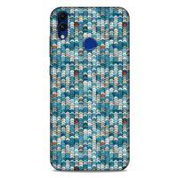 Geometrix 76 Huawei Honor 8C Kılıf Silikon Kapak