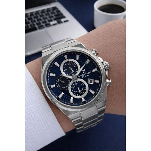 Daniel Klein İtalyan Tasarım Bilekli Hediyeli 2 Yıl Garantili Çelik Kordon Erkek Kol Saati Y10769.2