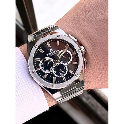 Daniel Klein Hasır Kordon İtalyan Tasarım Bileklik Hediyeli 2 Yıl Garantili Erkek Kol Saati E10885.2