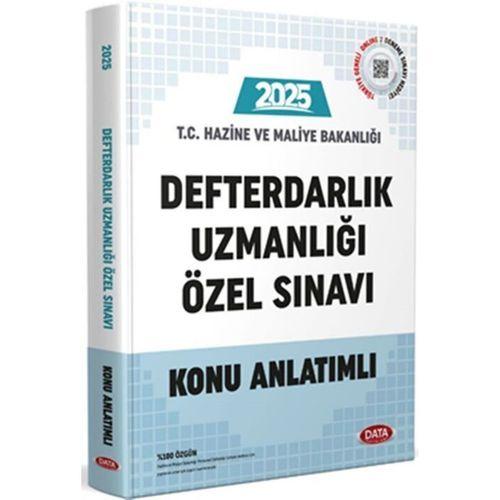 2025 T.C. Hazine ve Maliye Bakanlığı Defterdarlık Uzmanlığı Özel Sınavı Konu Anlatımlı Data Yayınları