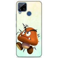 Lopard Oppo Realme C15 Uyumlu Kılıf GameX (8) Baskılı Kılıf Mantar