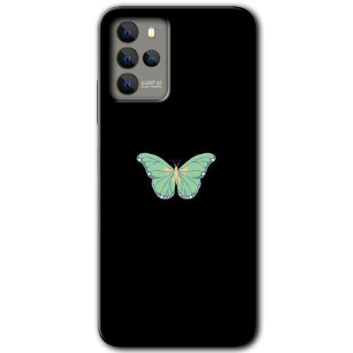 Omix X700 Kılıf HD Desen Baskılı Arka Kapak - Butterfly Tree