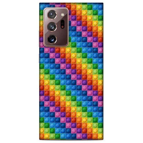 Lopard Samsung Galaxy Note 20 Ultra Uyumlu Kılıf BloX (3) Kapak Karışık Çok Renkli