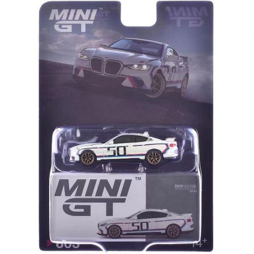 Mini GT 1/64 BMW 3.0 CSL White - Blister Paket