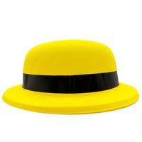 Neon Partisi Sarı Renk Melon Plastik Parti Şapkası