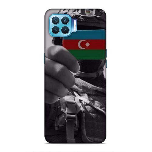 Oppo Reno 4 Lite Uyumlu Kılıf Azarbaijan (40) Fit Silikon Kılıf Asker