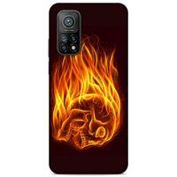 Lopard Xiaomi Mi 10T Pro 5G Uyumlu Kılıf FireX (50) Shockproof Kılıf İskelet Kafa