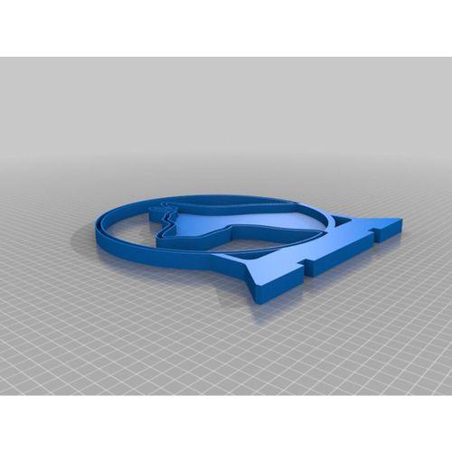 K9 Siluet LED Işık 3D Baskı (Bu ürün Sadece Plastik parçadır - Almadan Önce Soru Sorabilirsiniz)
