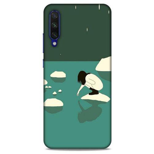 Xiaomi Mi A3 Kılıf Depresyon (8) Baskılı Kılıf Siyah Kahverengi