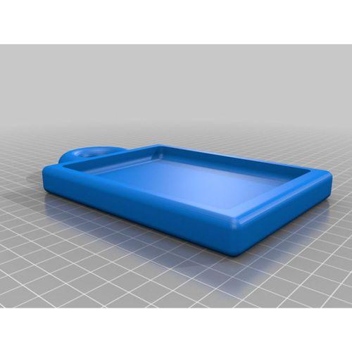 Boyama Temalı Küpe – 3D Baskı Takı