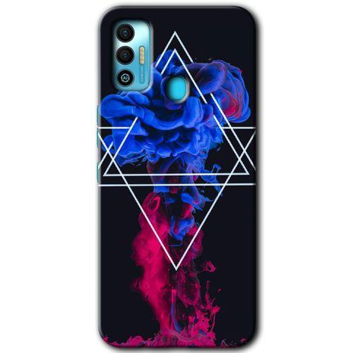 Tecno Spark 7T Kılıf HD Desen Baskılı Arka Kapak - Mekanik Duman 1