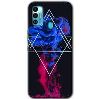 Tecno Spark 7T Kılıf HD Desen Baskılı Arka Kapak - Mekanik Duman 1